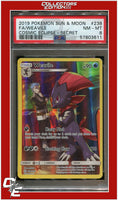 Cosmic Eclipse 238 Full Art Weavile Secret PSA 8
