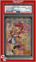 Lost Thunder 214 Full Art Whitney PSA 10
