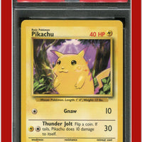 Base Set 58 Pikachu Yellow Cheeks PSA 7