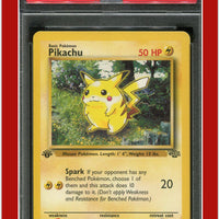 Jungle 60 Pikachu 1st Edition PSA 8