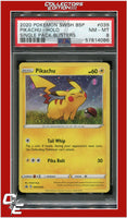 SWSH Black Star Promo 039 Pikachu Sequin Holo PSA 8
