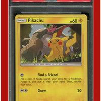 SM Black Star Promo SM234 Pikachu Holo PSA 8