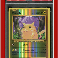 Evolutions 35 Pikachu Reverse Foil PSA 8