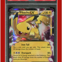 XY Black Star Promo XY84 Pikachu EX PSA 3