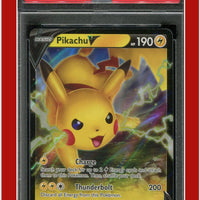 Vivid Voltage 043 Pikachu V PSA 10