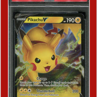 Vivid Voltage 043 Pikachu V PSA 9