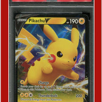 SWSH Black Star Promo 061 Pikachu V Pikachu V Box PSA 6