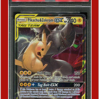 Team Up 33 Pikachu & Zekrom GX PSA 10