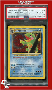 Neo Discovery 8 Politoed Holo PSA 6