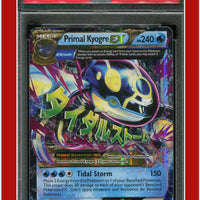 Primal Clash 55 Primal Kyogre EX PSA 8