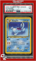 Neo Genesis 1st Edition 45 Quagsire PSA 7
