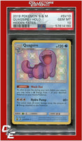 Hidden Fates SV10 Quagsire Holo PSA 10
