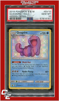 Hidden Fates SV10 Quagsire Holo PSA 10
