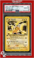 Neo Revelation 1st Edition 21 Raichu PSA 10
