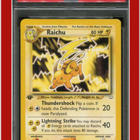 Neo Revelation 1st Edition 21 Raichu PSA 10