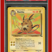 Fossil 29 Raichu PSA 6