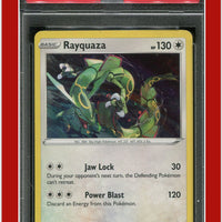 SWSH Black Star Promo 029 Rayquaza Holo PSA 8