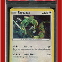 SWSH Black Star Promo 029 Rayquaza Holo PSA 7