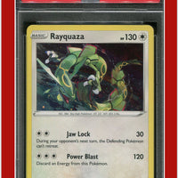 SWSH Black Star Promo 029 Rayquaza Holo PSA 9