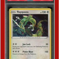 SWSH Black Star Promo 029 Rayquaza Holo PSA 8