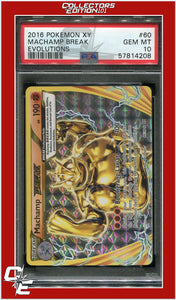 Evolutions 60 Machamp Break PSA 10