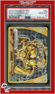 Evolutions 60 Machamp Break PSA 10