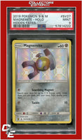 Hidden Fates SV27 Magnemite Holo PSA 9
