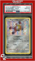 Hidden Fates SV27 Magnemite Holo PSA 10
