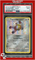 Hidden Fates SV27 Magnemite Holo PSA 9
