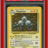 Base Set 9 Magneton Holo PSA 6