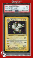 Fossil 11 Magneton Holo PSA 8
