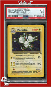 Fossil 11 Magneton Holo PSA 5