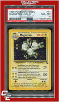 Fossil 11 Magneton Holo PSA 8
