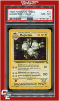 Fossil 11 Magneton Holo PSA 8
