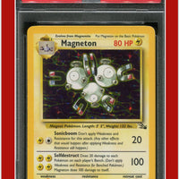 Fossil 11 Magneton Holo PSA 8