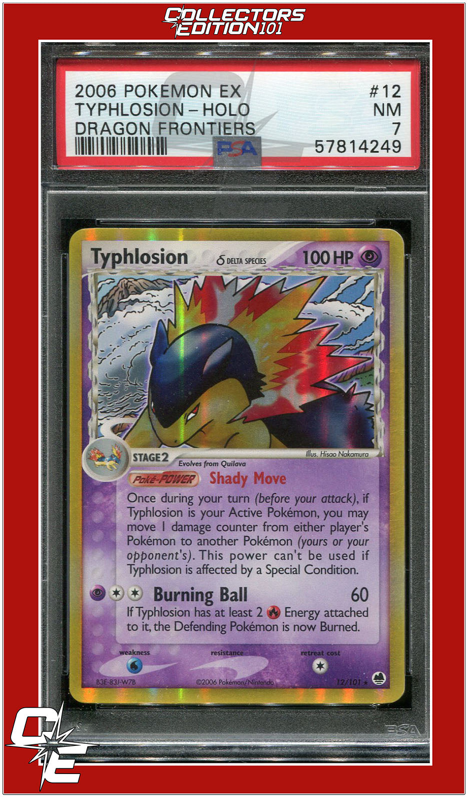 Pokemon 2024 Typhlosion Delta Species