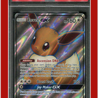 SM Black Star Promo SM242 Eevee GX PSA 8