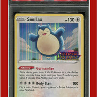 SWSH Black Star Promo 068 Snorlax Holo Prerelease PSA 9