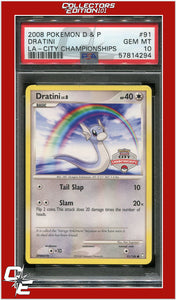 Legends Awakened 91 Dratini City Championships PSA 10