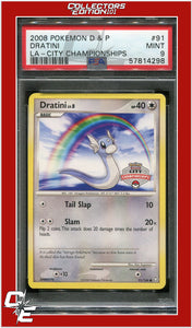 Legends Awakened 91 Dratini City Championships PSA 9