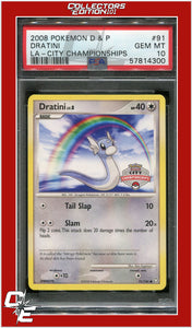 Legends Awakened 91 Dratini City Championships PSA 10