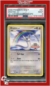 Legends Awakened 91 Dratini City Championships PSA 9