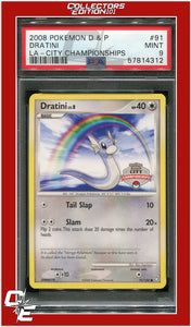 Legends Awakened 91 Dratini City Championships PSA 9