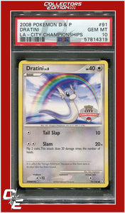 Legends Awakened 91 Dratini City Championships PSA 10