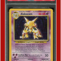 Base Set 1 Alakazam Holo PSA 5