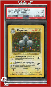 Base Set 9 Magneton Holo PSA 6