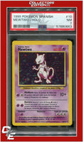 Spanish Base Set 10 Mewtwo Holo PSA 7
