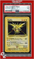 Base Set 16 Zapdos Holo PSA 7
