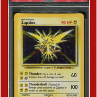 Base Set 16 Zapdos Holo PSA 7