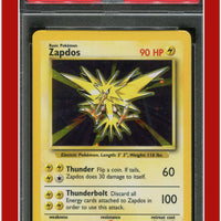 Base Set 16 Zapdos Holo PSA 7